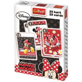 Karetní hra Černý Petr včetně papírové krabičky Myška Minnie