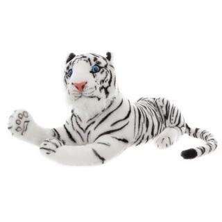Lamps Tygr bílý plyšový 55 cm