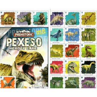 Pexeso Prehistoric Dinosauři včetně papírové krabičky