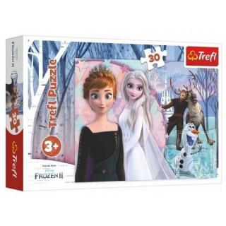 Trefl Puzzle Ledové královstí II Frozen 30 dílků