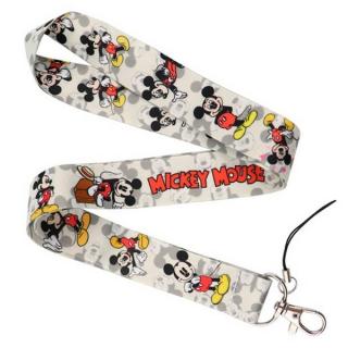 Unique Šňůrka na klíče s karabinkou Mickey Mouse