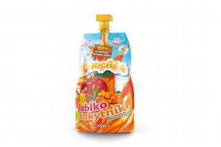 100 % šťáva ovocňák jablko - rakytník 250 ml