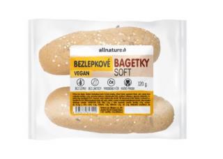 Allnature bezlepkové bagetky soft 120 g