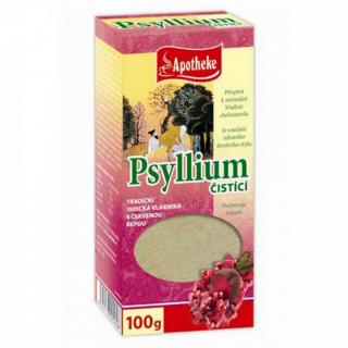 APOTHEKE PSYLLIUM čisticí s červenou řepou 100g