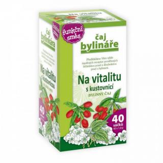 Bylinář Na vitalitu s kustovnicí čaj 40x1,6g