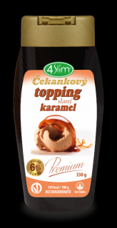 Čekankový topping slaný karamel 330 g