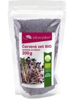 Červené zelí BIO - semena na klíčení 200 g