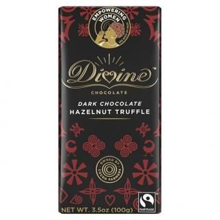 Divine hořká čokoláda s lískovo-oříškovou náplní 90 g