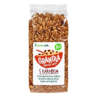 Granola - Křupavé müsli s karobem 350 g BIO COUNTRY LIFE