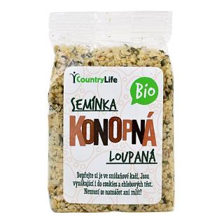 Konopná semínka loupaná 100 g BIO COUNTRY LIFE