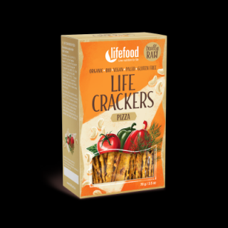 LIFE CRACKERS á la pizza RAW BIO 70 g CZ