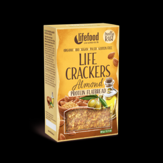 LIFE CRACKERS chlebánek RAW BIO 80 g