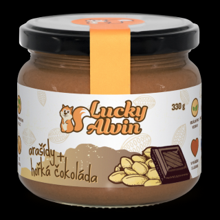 Lucky Alvin - arašídové máslo hořká čokoláda 40 g
