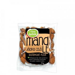 Mandle jádra natural 75g