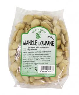 Mandle loupané 250 g ZDRAVÍ Z PŘÍRODY