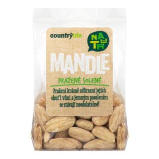 Mandle pražené solené 80 g COUNTRY LIFE