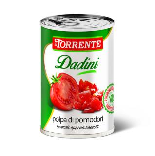 Polpa sekaná rajčata 400 g Pelati - celá rajčata 400 g