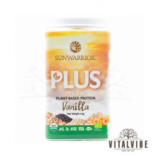 Protein Plus Bio vanilka, Sunwarrior
