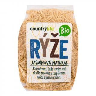 Rýže jasmínová natural BIO 500g COUNTRY LIFE