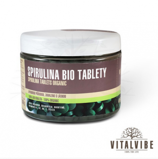 Spirulina tablety