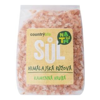 Sůl himálajská růžová hrubá 500 g COUNTRY LIFE