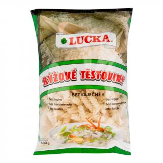 Těstoviny vřetena rýžová bez lepku 300 g LUCKA