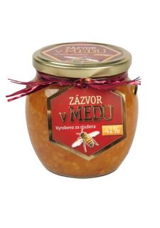 Zázvor v medu 41 % 620 g