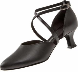 Diamant dámská taneční obuv standard černá podpatek 5 cm