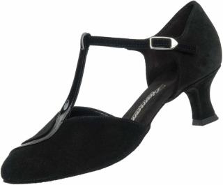 Diamant dámská  taneční obuv standard černá podpatek 5 cm šíre G