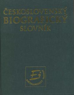 Československý biografický slovník A/Ž