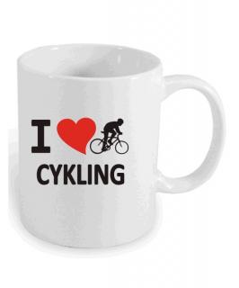 Hrnek i love cykling