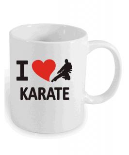Hrnek i love karate