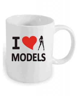 Hrnek i love models