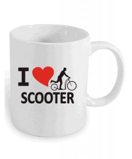 Hrnek i love scooter