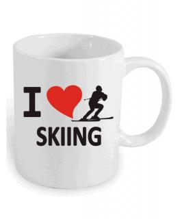 Hrnek i love skiing