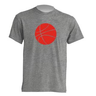 tričko s potiskem basketbalový míč