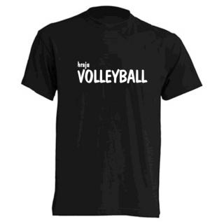 tričko s potiskem hraju volleyball