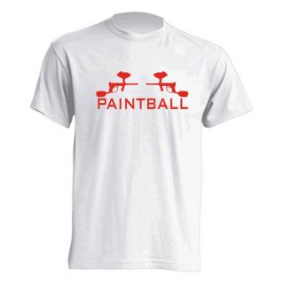 tričko s potiskem paintball zbraně