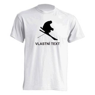 tričko s potiskem ski + vlastní text