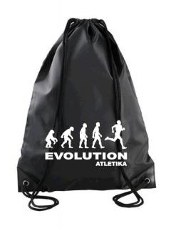 Vak s potiskem evoluce atletika