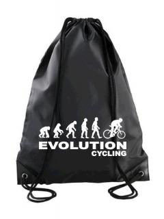 Vak s potiskem evoluce cyklistika