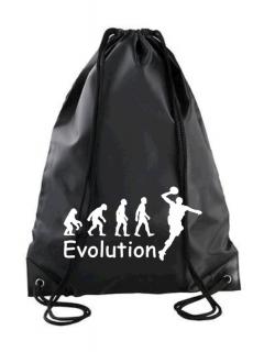 Vak s potiskem evoluce házená