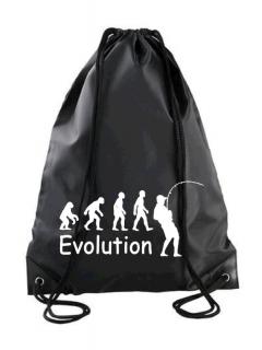 Vak s potiskem evoluce rybář