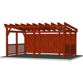 Nezastřešená pergola model L22