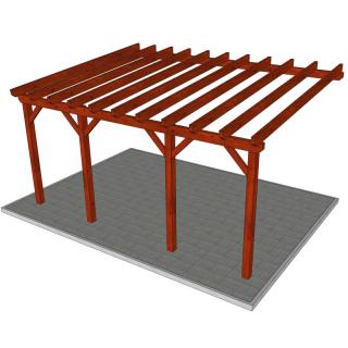 Nezastřešená pergola model L23