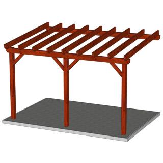 Nezastřešená pergola model L24