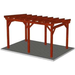 Nezastřešená pergola model L27