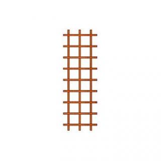 Ozdobná dřevěná mřížka na zeď - Klasik 17x17
