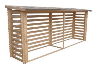 Přístřešek na dřevo 456x100