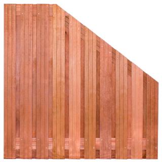 Zahradní dělící stěna z tvrdého dřeva 180x180/90